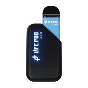 KIT LIFE POD 8000 PUFF BLUE RAZZ ICE