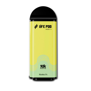 CARTUCHO LIFE POD 10000 PUFF GREEN GRAPE ICE