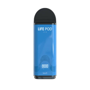CARTUCHO LIFE POD 8000 PUFF BLUE RAZZ ICE