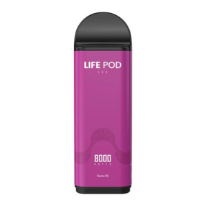CARTUCHO LIFE POD 8000 PUFF GRAPE ICE