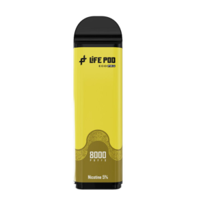 CARTUCHO LIFE POD 8000 PUFF GOLDEN KIWI FRUIT