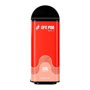CARTUCHO LIFE POD 10000 PUFF WATERMELON PEACH ICE