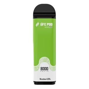 CARTUCHO LIFE POD 8000 PUFF GREEN APPLE